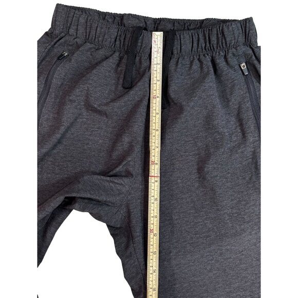 Asics Mens Athletic Pants S Gray/Black Polyester & Spandex - Picture 11 of 11